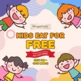 Morganfield’s KIDS EAT FREE offer @ 18th Feb – 19th March 2023