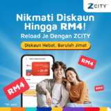 ZCITY x Boost ewallet RM4 Rebate Promo Code
