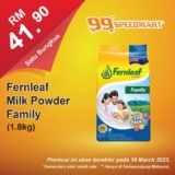 99 Speedmart Special promotion for Milk Powder Family & Daily Milk