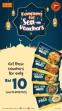 The Manhattan FISH MARKET RM10 booklet of 5 vouchers (worth RM219.20) Promo