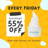 Muyogi’s Signature Yogurt Soft Serve 55 Off on Every Friday