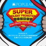 Popular Book Super Holiday Promotion Feb – Mar 2023