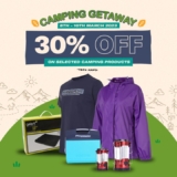 Sports Direct Camping Getaway Deals 30% OFF!
