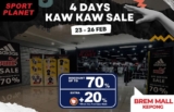 Sport Planet Jom Beli Sale Kaw Kaw Sale 4 Days Only on February 2023