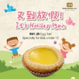 Nam Heong Egg Tart For Only RM1.20 Promotion Feb – Mar 2023