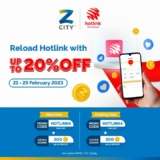 Reload Hotlink with up to 20% OFF via ZCITY