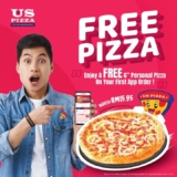 US Pizza App Free Pizzas Giveaway