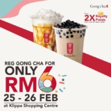 Gong Cha Klippa Shopping Centre Opening Promotions