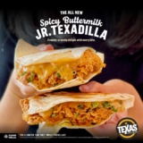 Texas Chicken Spicy Buttermilk Jr. Texadilla 2023