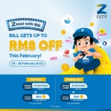 ZCITY ZimatwithBill Gets Up to RM8 OFF for this February 2023