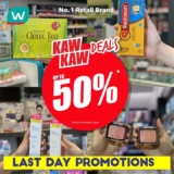 Watsons Kaw Kaw Deals till 27 Feb 2023