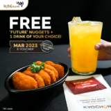 KyoChon FREE 6pcs ‘Future’ Nuggets (Spicy/Ori) and 1 drink Giveaway