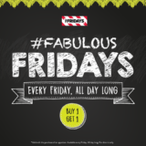 TGI Fridays Fabulous Friday menu 2023