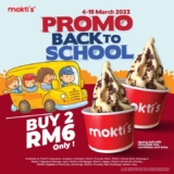 Mokti’s Ice Cream Buy 2 For Only RM6 Back To School promotion March 2023