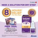 Caring Pharmacy Free Systane Complete Dry Eye Kit