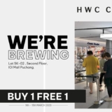 HWC Coffee IOI Mall Puchong Buy 1 Free 1 Promotion