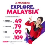 MYAirline Explore Malaysia from RM39 on March 2023
