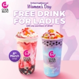 Coolblog FREE DRINK For Ladies IWD 2023 Promo