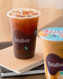 Tealive second Cup Coffee for only RM1 Promo