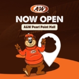 A&W Pearl Point Shopping Mall Opening FREE A&W Tote Bag Giveaways