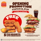 Burger King Station 18 Outlet Opening Free Burgers Giveaway