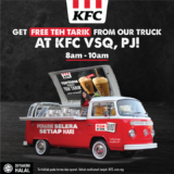 KFC VSQ,PJ Free Teh Tarik Giveaway