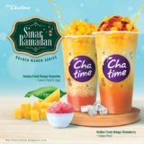 Chatime Ramadan 2023 Golden Mango Series Beverages