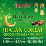 29-31 Aug 2020: Beryl's Chocolate Merdeka Free Shipping Promo Code 