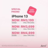 Savings up to RM550 on selected iPhone at Switch