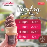 myNEWS April Tuesday Chill Day Promo