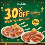 FamilyMart 30% OFF Satay Oden Bowl Promotion