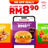 Marrybrown App Deals As Low As RM8.90 Promo