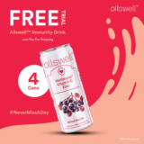 Allswell Immunity Drink (4 Cans) For FREE !