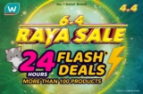 Watsons 6.4 Raya Flash Sales