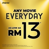 Golden Screen Cinemas Introduces New Low Ticket Prices As RM13 Promotion