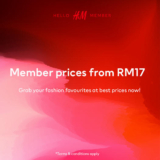 H&M Malaysia Introduces Exclusive Member Prices from RM17