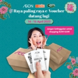 AEON, AEON BiG and AEON Maxvalu FREE e-Voucher RM5 Giveaways