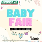 Econsave Baby fair promotion on 19 – 30 April 2023