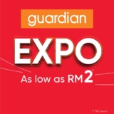 Get Ready for the Guardian Expo: Unbeatable Deals Starting at RM2!