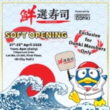 Sen Sen Sushi Soft Opening @ IOI City Mall
