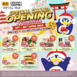 DON DON DONKI IOI City Mall Grand Opening Promotions