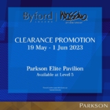 Byford & Mossimo innerwear collection Clearance Sale @ Parkson Elite Pavilion KL