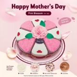 Häagen-Dazs limited-time Pink Blossom cake Extra 10% Off in Celebrating Mother’s Day 2023