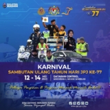 77th JPJ Day Anniversary Celebration Carnival Free engine (motorcycle) oil inspection & change @ Dataran Centrio Seremban 2, Negeri Sembilan