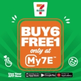 7-Eleven buy 6 free 1 promotion on selected items
