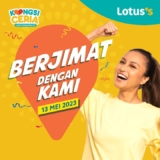 Lotus’s Berjimat With Kami Sale on 13 May 2023