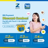 Enjoy Up To RM4 OFF on Any Bill Payment with ZCITY