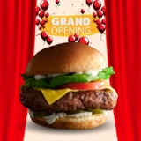 Fuel Shack Tamarind Square Opening Buy 1 Free 1 burger Promotion
