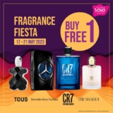 SaSa weekend Fragrance Fiesta Buy 1 Free 1 deals on May 2023