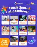 Klook School Holiday Promotion May – June 2023